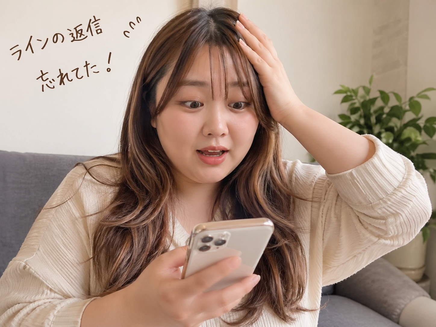 ラインの返信忘れてた
