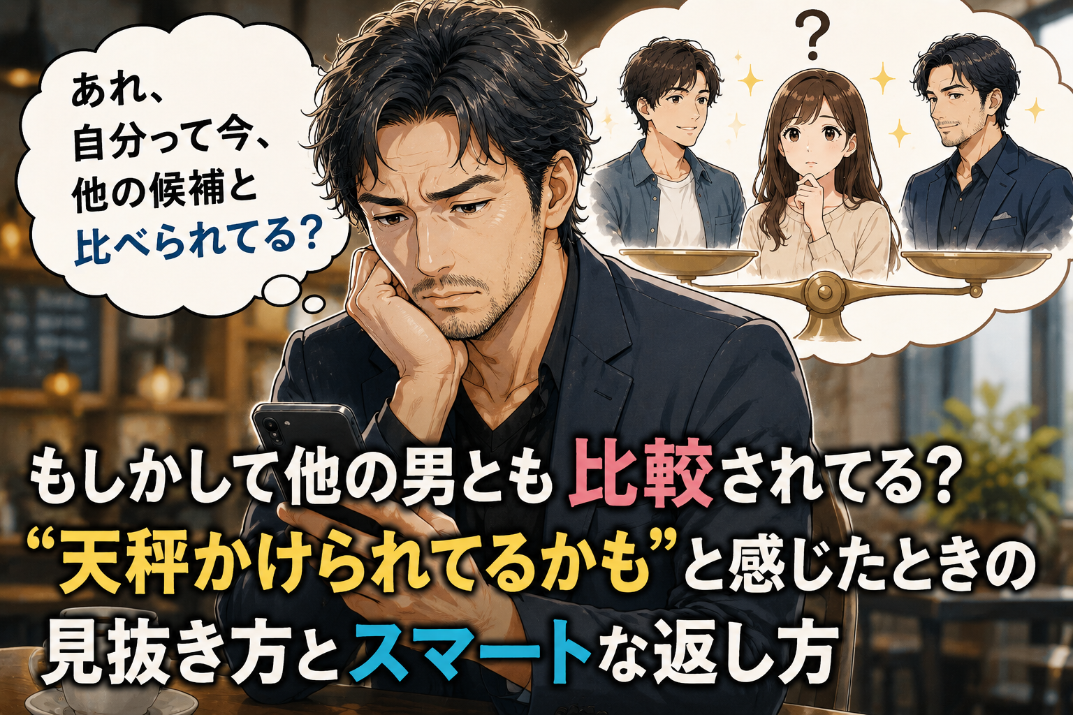 もしかして他の男とも比較されてる？