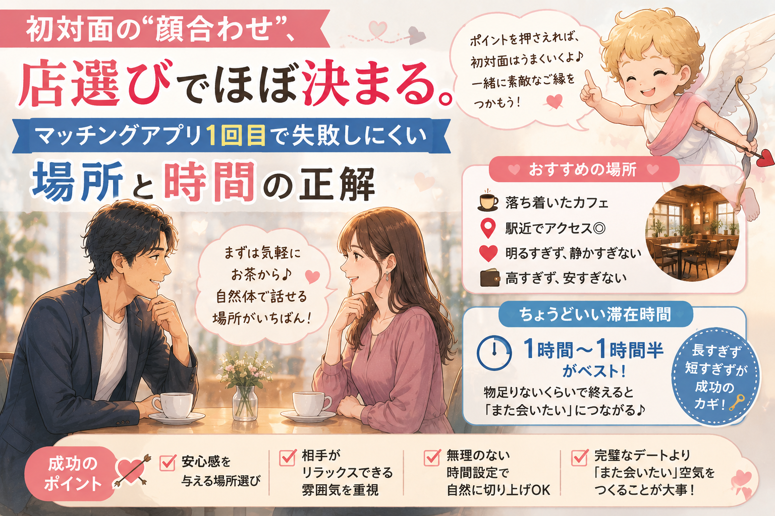 初対面の店選び